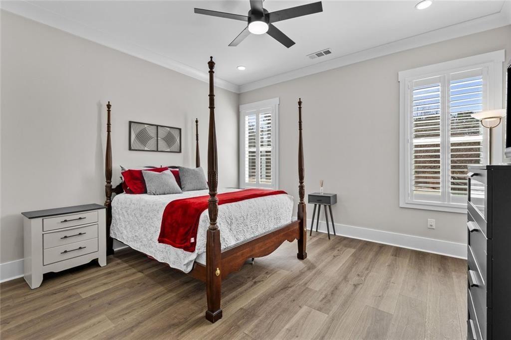 825 Arch Tanner Road Bethlehem, GA 30620 - Photo 34 of 58 a bedroom with a bed and a window