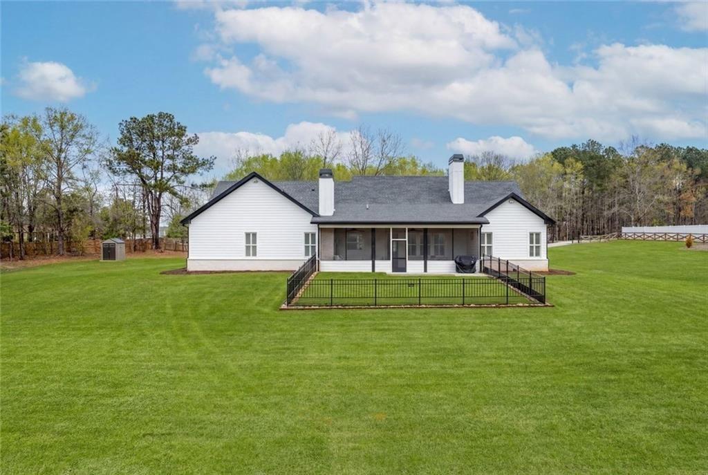 825 Arch Tanner Road Bethlehem, GA 30620 - Photo 50 of 58 a house view with a outdoor space