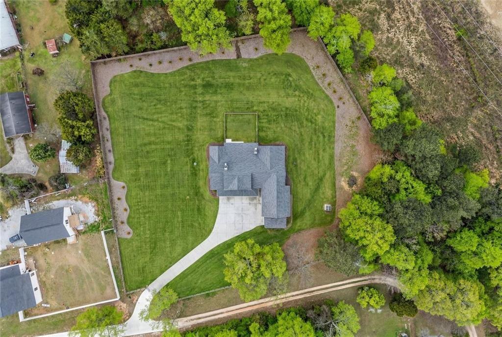 825 Arch Tanner Road Bethlehem, GA 30620 - Photo 54 of 58 an aerial view of a house
