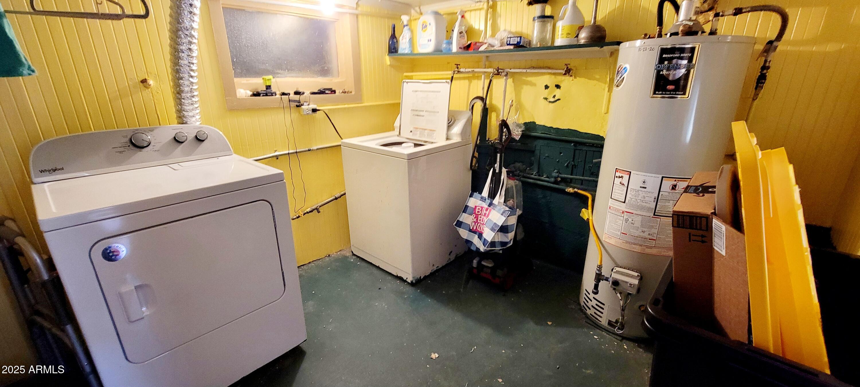 416 Tombstone Canyon Bisbee, AZ 85603 - Photo 26 of 42 a utility room with dryer and washer