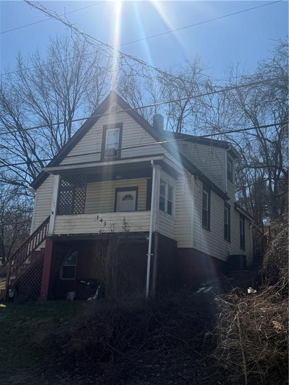 143 Whitestown Road Lyndora, PA 16045 - Photo 18 of 18 a view of a house with a small yard