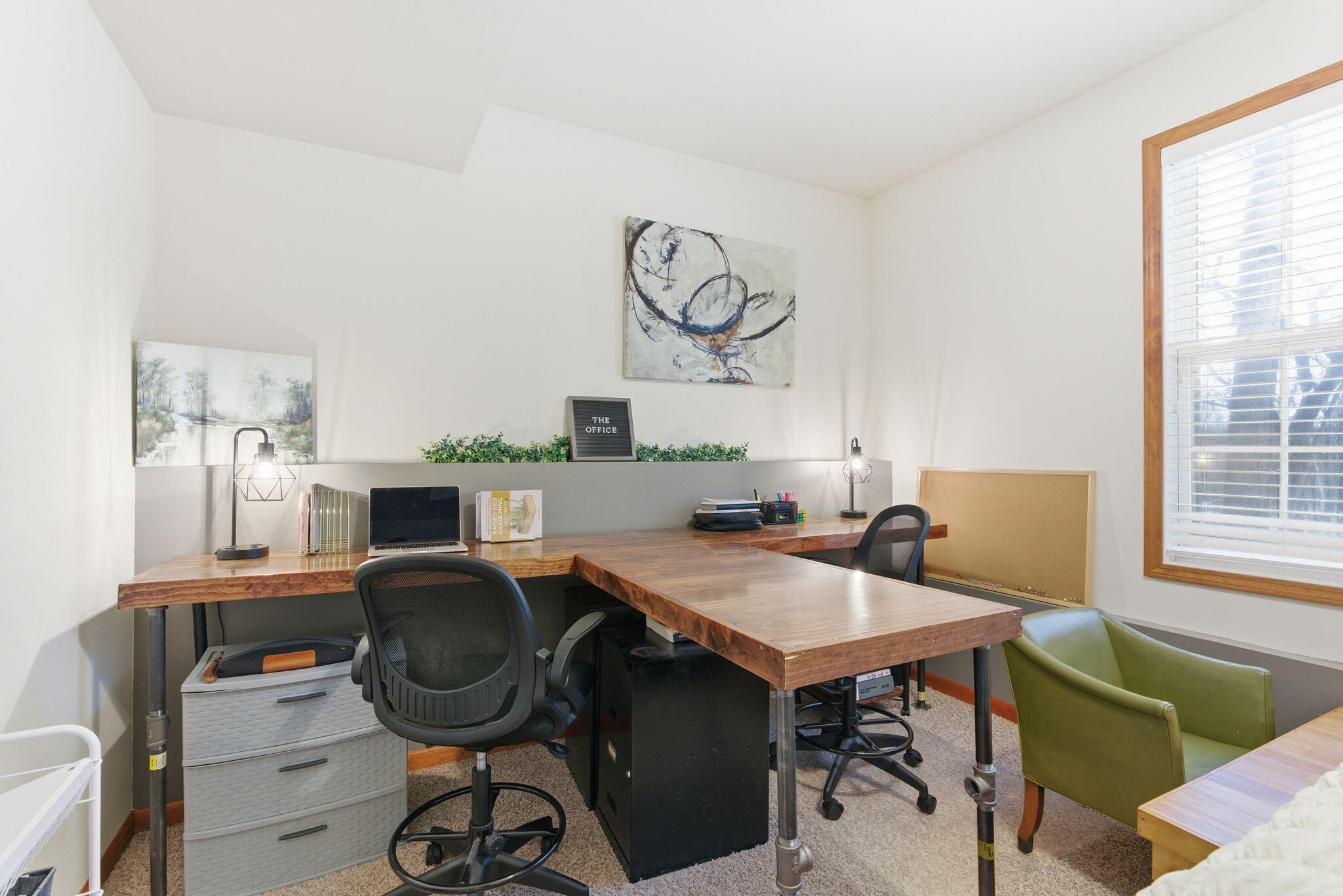 2726 North Goldring Road La Porte, IN 46350 - Photo 19 of 34 a view of a dining room with furniture window and wooden floor