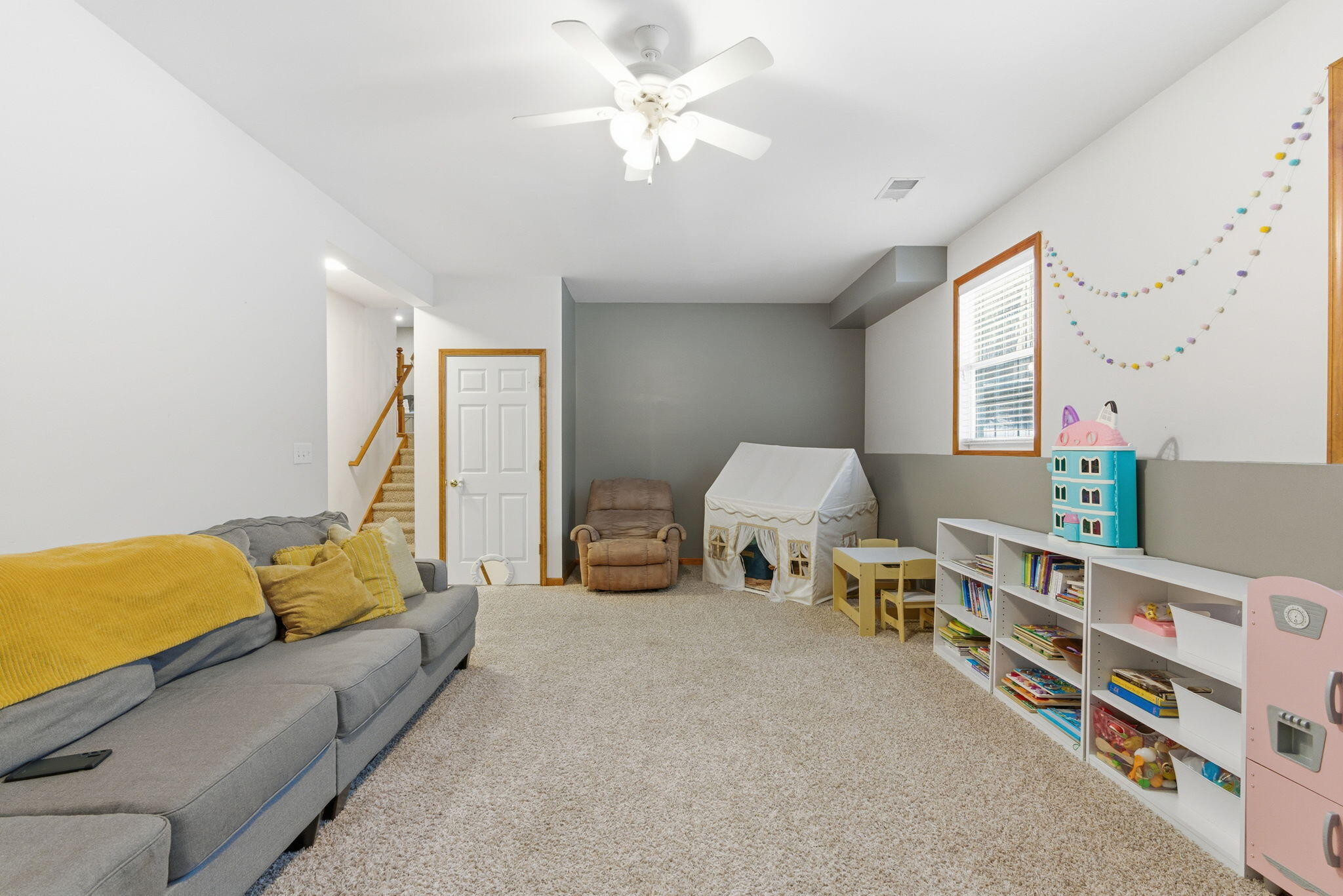 2726 North Goldring Road La Porte, IN 46350 - Photo 22 of 34 a bedroom with furniture and a large window