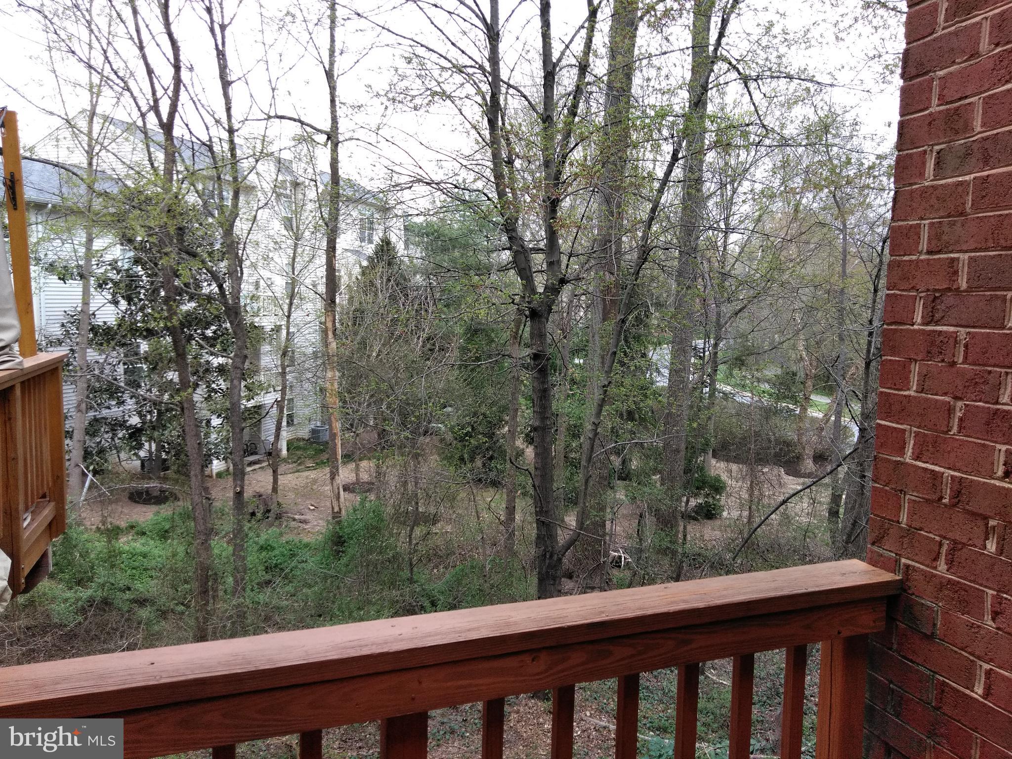 1384 Park Garden Lane Reston, VA 20194 - Photo 3 of 17 a view of a balcony with trees