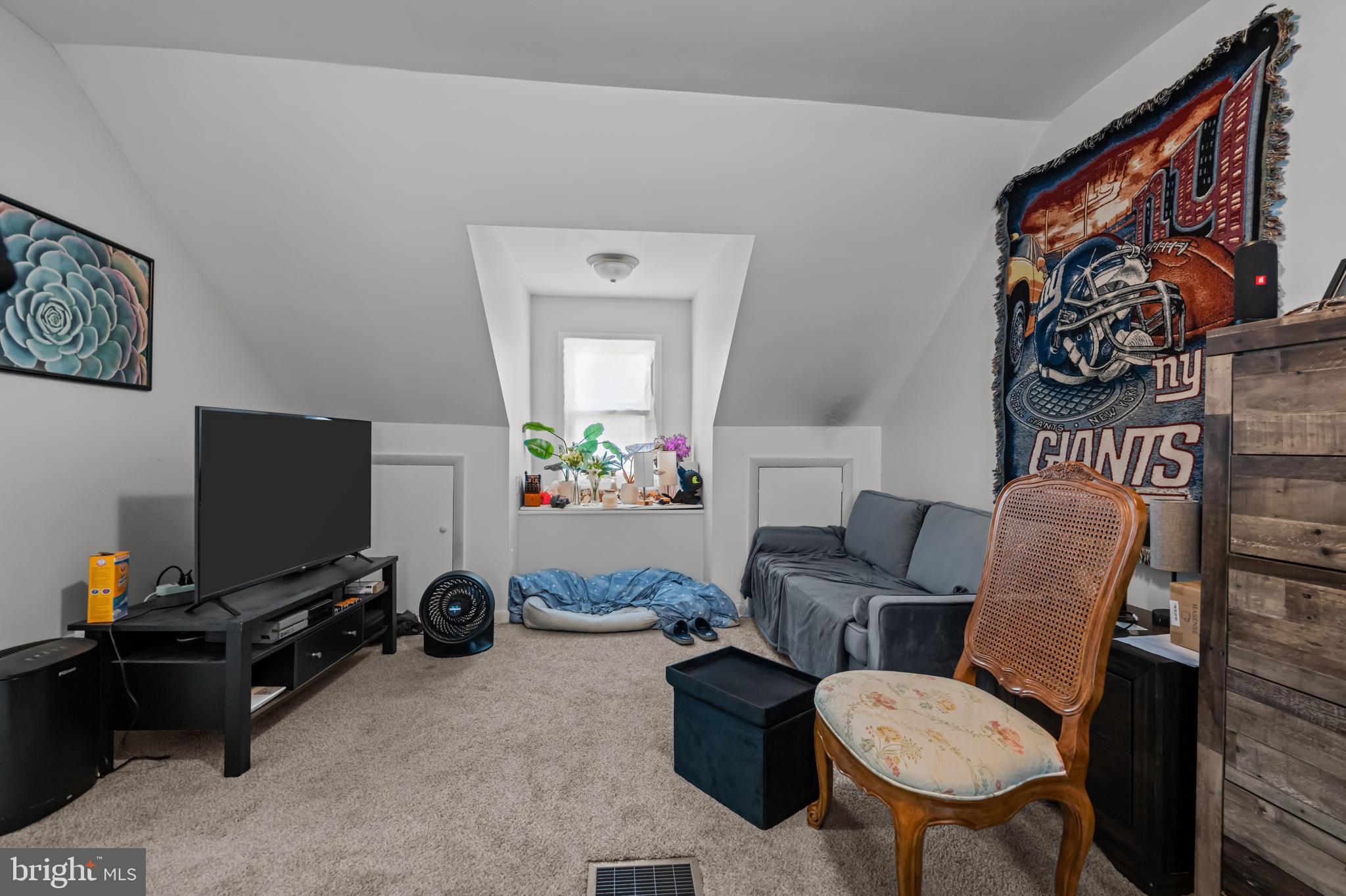 205 Nicholson Road Mount Ephraim, NJ 08059 - Photo 19 of 24 a living room with furniture and a flat screen tv