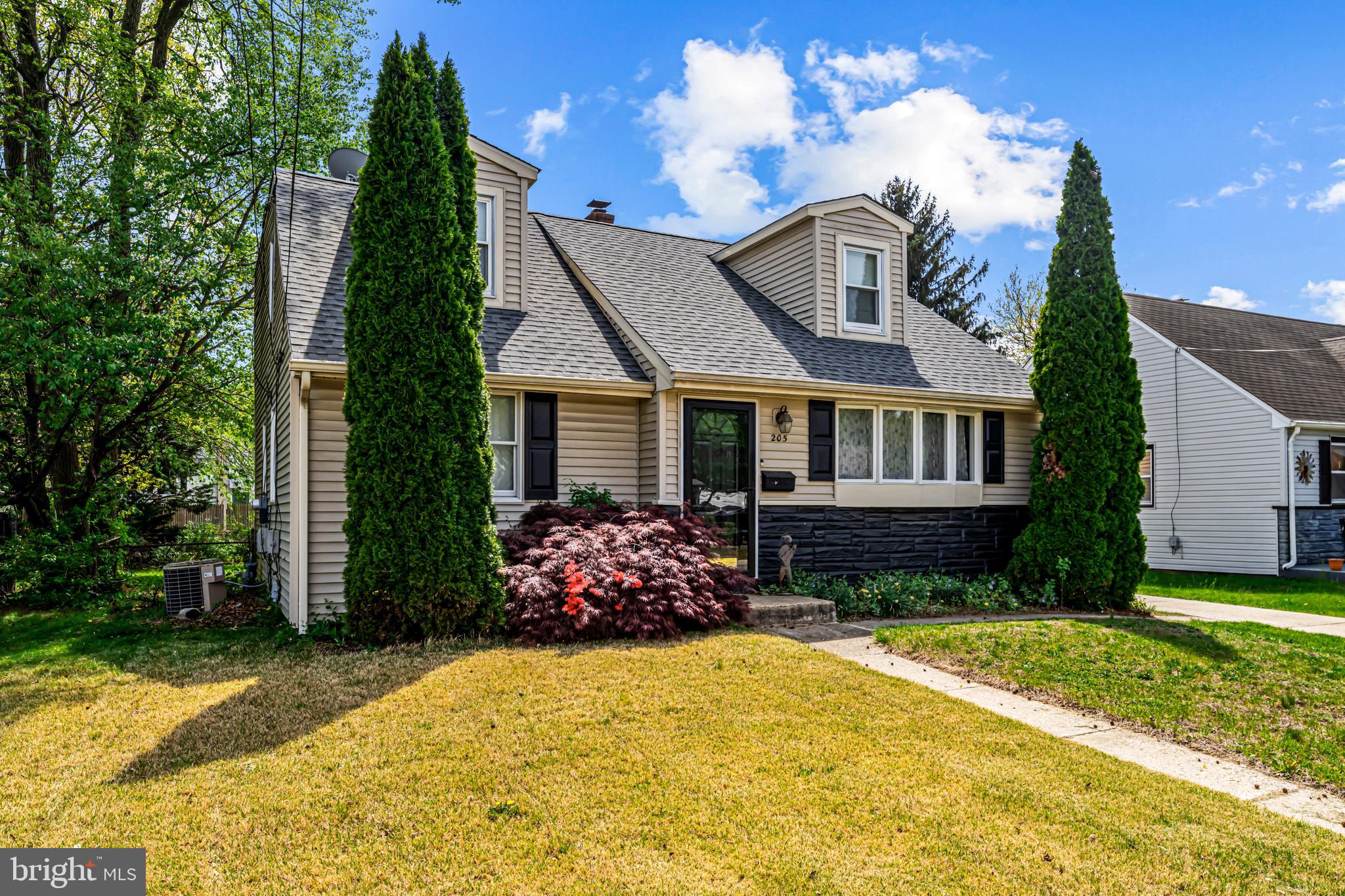205 Nicholson Road Mount Ephraim, NJ 08059 - Photo 2 of 24 a front view of a house with garden