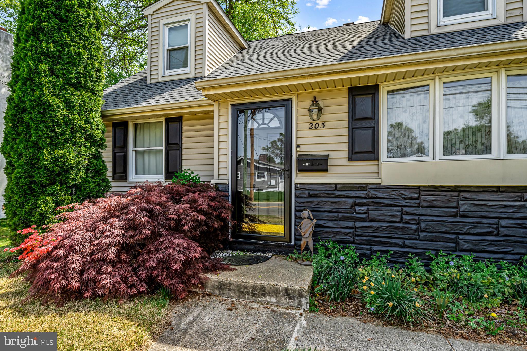 205 Nicholson Road Mount Ephraim, NJ 08059 - Photo 3 of 24 a front view of a house