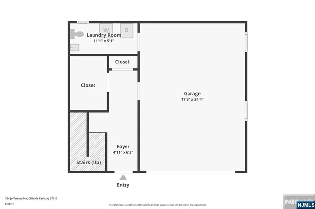 $4,200 | 764 Jefferson Avenue, Unit C0764, Cliffside Park, NJ 07010