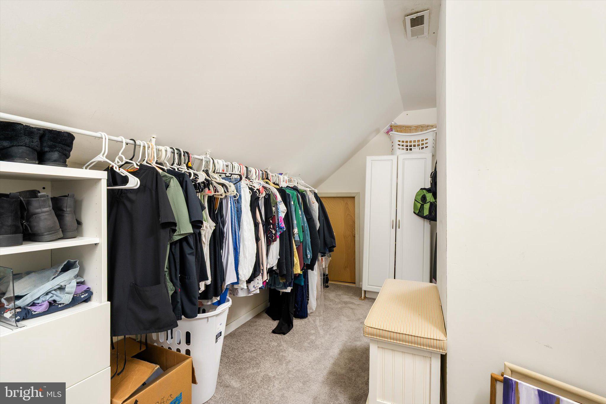 8 Carney Way Hamilton, NJ 08620 - Photo 39 of 66 Cozy attic closet with organized storage.