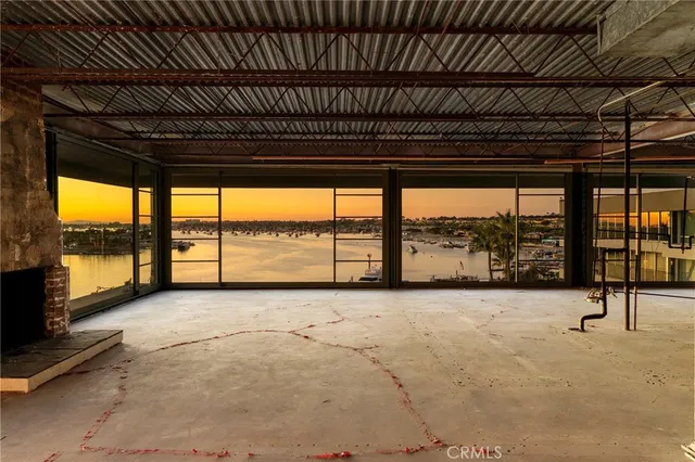 a view of houses with water view