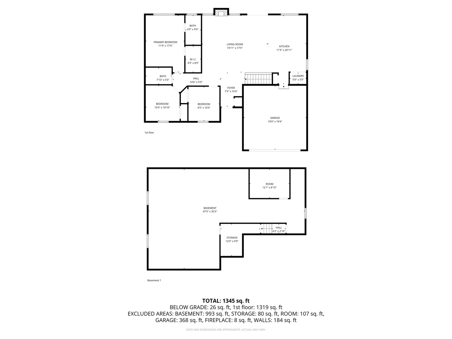 109 Shawnee Lane Harvard, IL 60033 - Photo 34 of 34 a picture of a room with a floor plan