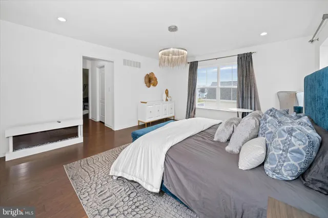 a bathroom with 2 sink and a mirror