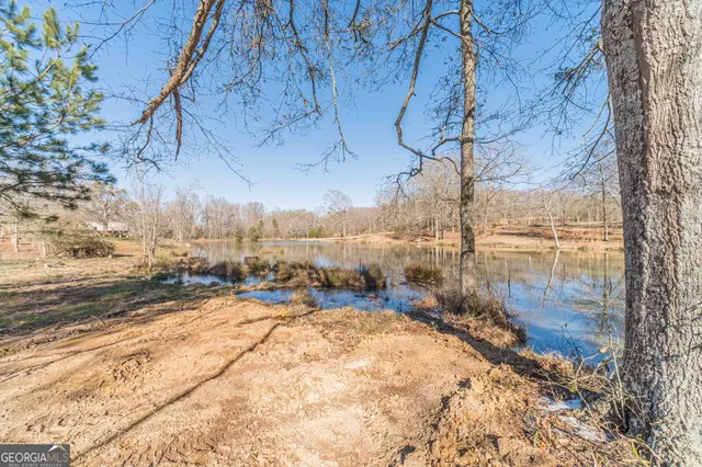 a living room with furniture and a ceiling fan
