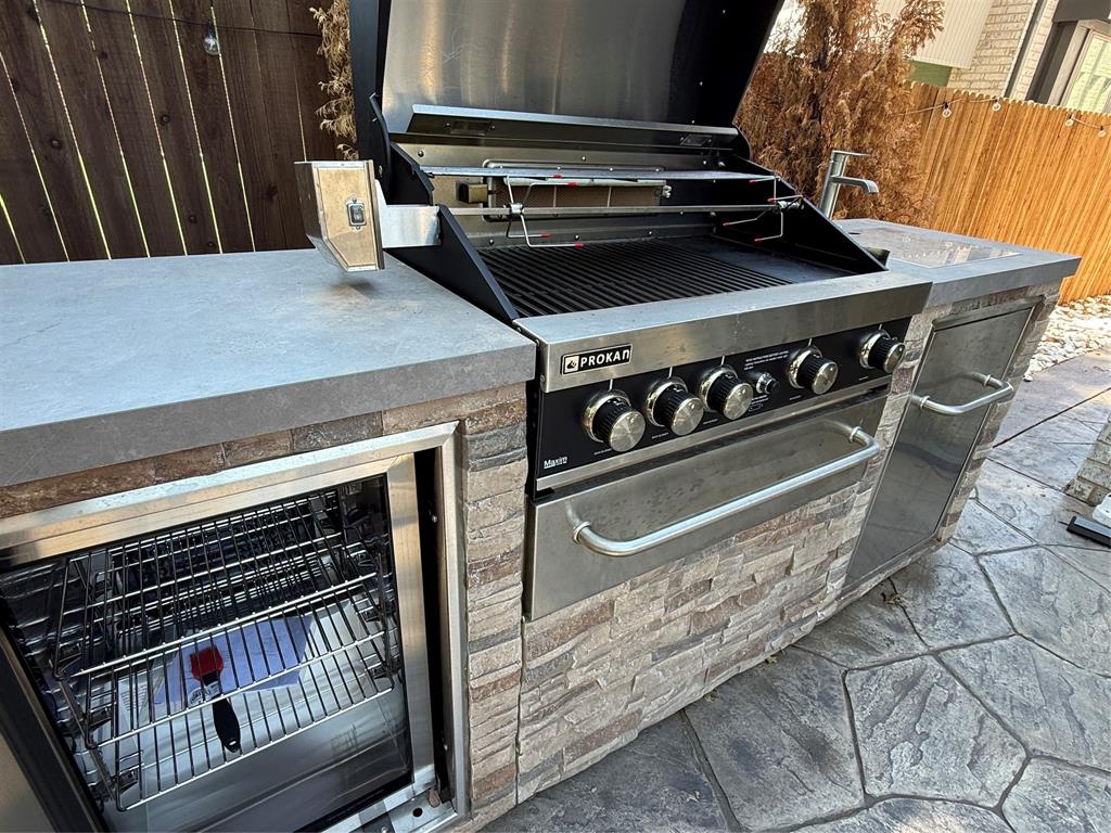 5212 Troupe Road McKinney, TX 75071 - Photo 25 of 40 a close view of a stove top oven