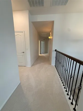 en view interior of a house with wooden floor