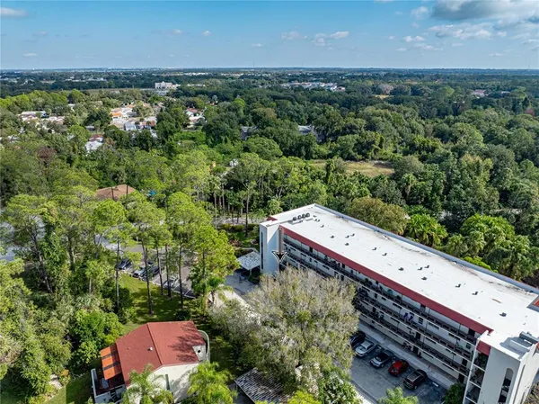 an aerial view of a