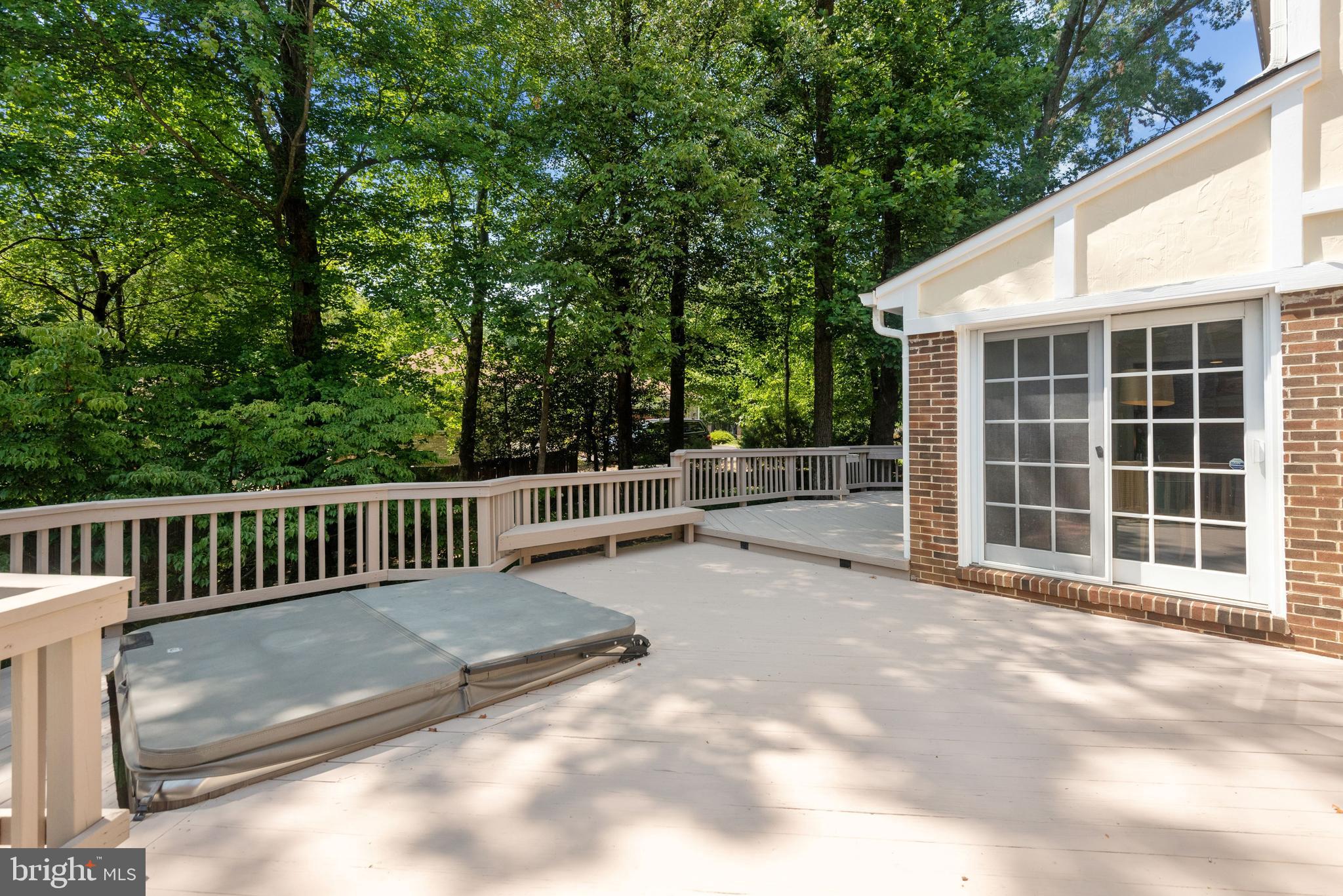902 Ridge Drive McLean, VA 22101 - Photo 31 of 41 Rear Deck with New Hot Tub
