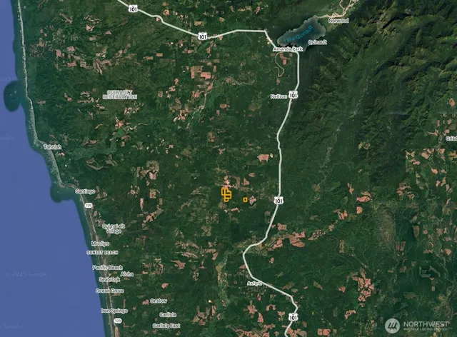 a backyard of a house