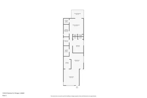 $550,000 | 1123 West Chestnut Street, Unit 2E, Chicago, IL 60642