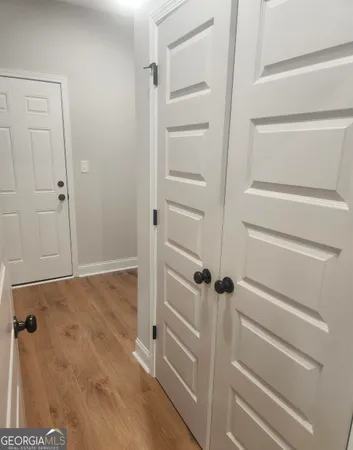 a view of walk in closet