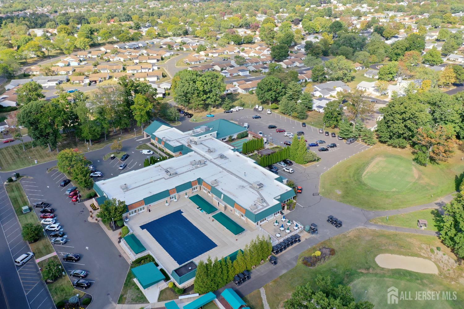452A Closter Road, Unit B Monroe Township, NJ 08831 - Photo 43 of 46 an aerial view of residential houses with outdoor space