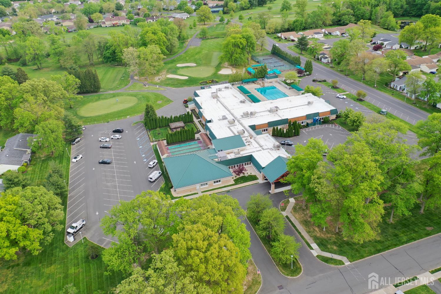 452A Closter Road, Unit B Monroe Township, NJ 08831 - Photo 46 of 46 an aerial view of a house with a garden