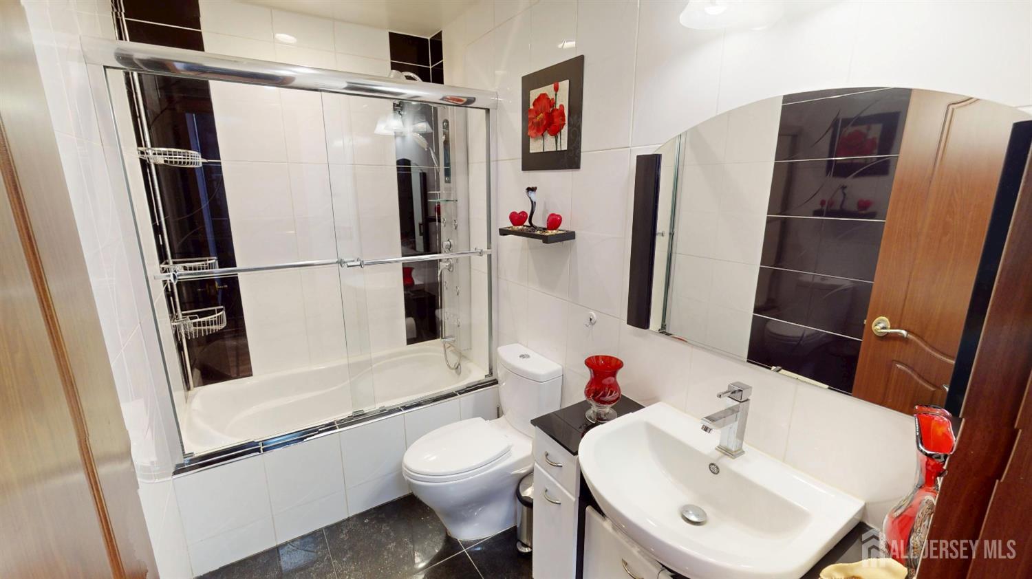 452A Closter Road, Unit B Monroe Township, NJ 08831 - Photo 6 of 46 a bathroom with a sink toilet and shower