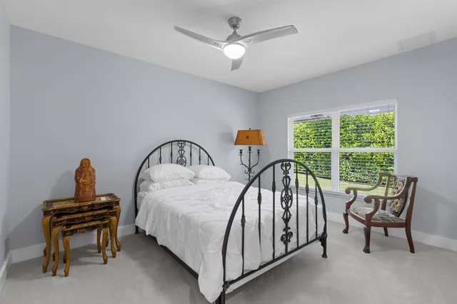 a view of a two chairs in a room