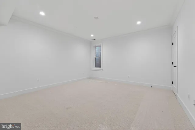 a view of empty room