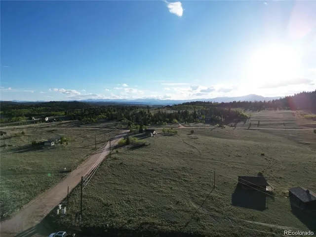 a view of a lake with a mountain