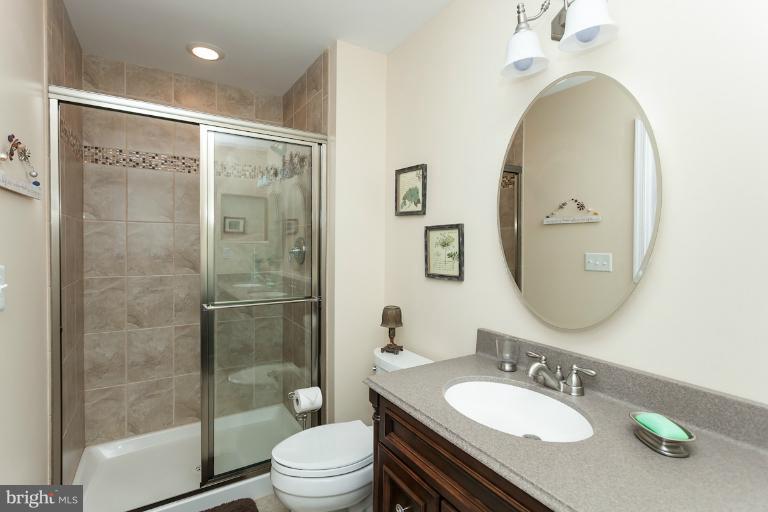14206 Sagewood Road Phoenix, MD 21131 - Photo 5 of 24 a bathroom with a sink a toilet and a mirror