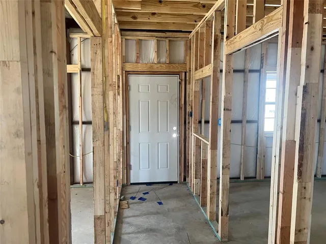 a view of a entryway door of the house