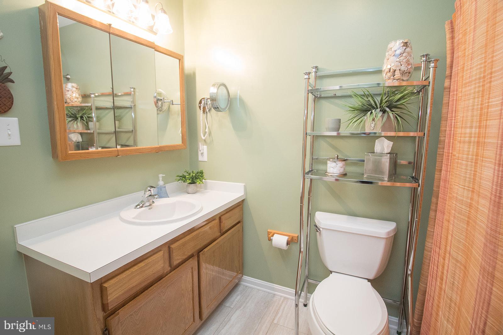 11620 Big Sandy Run Road Lusby, MD 20657 - Photo 22 of 64 a bathroom with a sink a toilet and shower