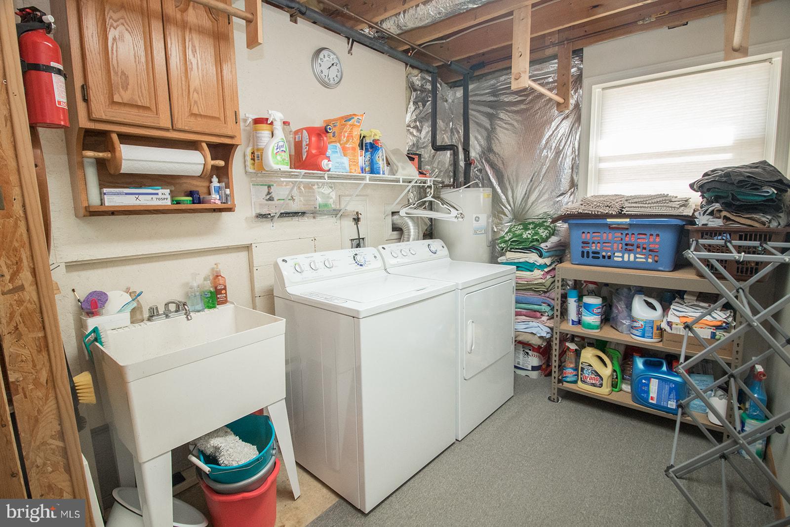 11620 Big Sandy Run Road Lusby, MD 20657 - Photo 44 of 64 a utility room with dryer and washer