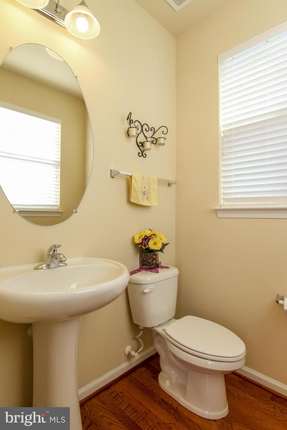 91 Short Branch Road Stafford, VA 22556 - Photo 14 of 30 Powder Room with Wood Floors