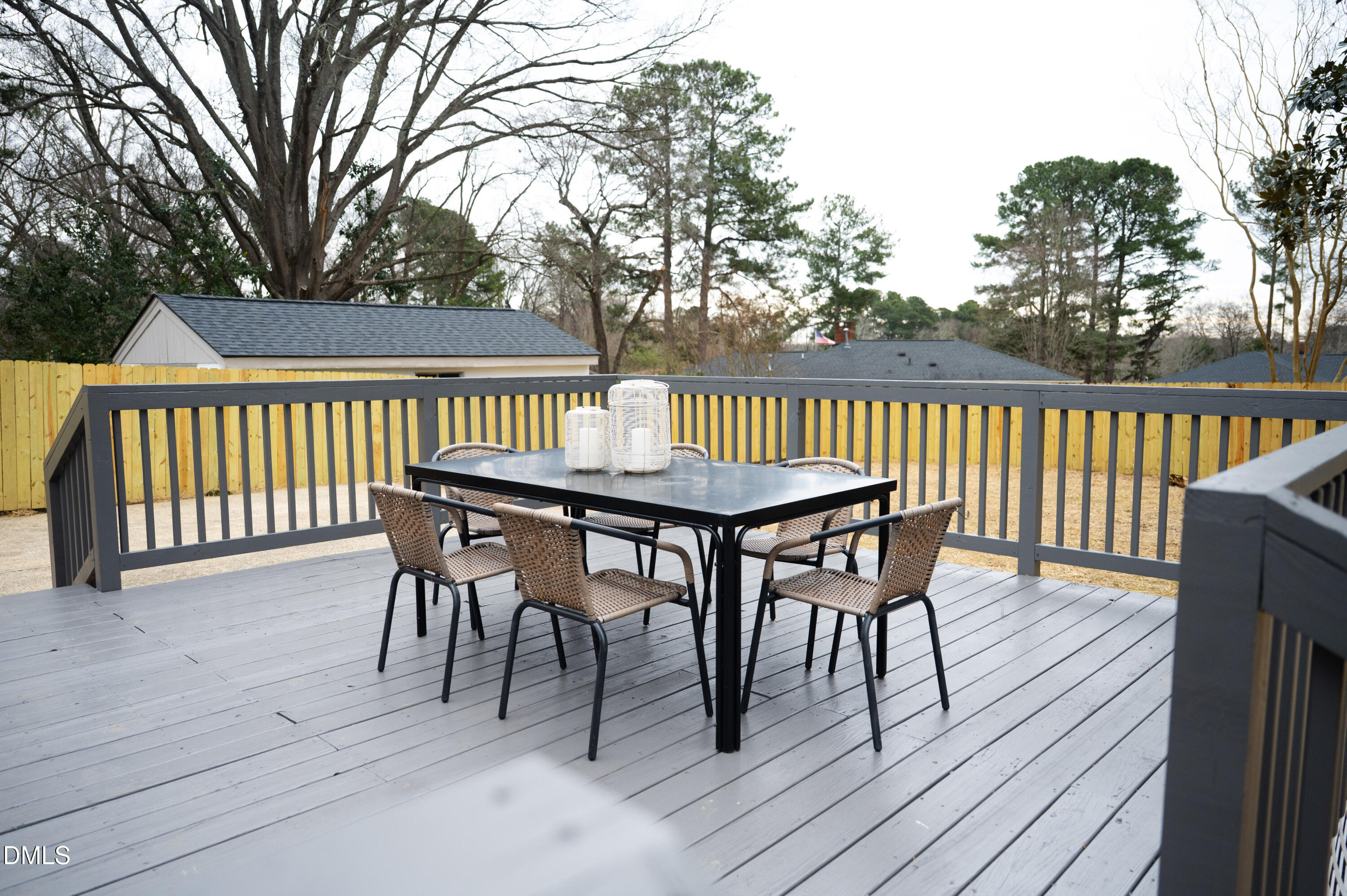 809 Leon Street Durham, NC 27704 - Photo 23 of 30 a view of balcony with furniture and wooden floor