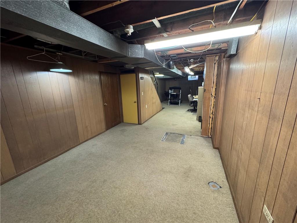 2072 Boyd School Road Wampum, PA 16157 - Photo 29 of 45 a view of a empty room with wooden floor
