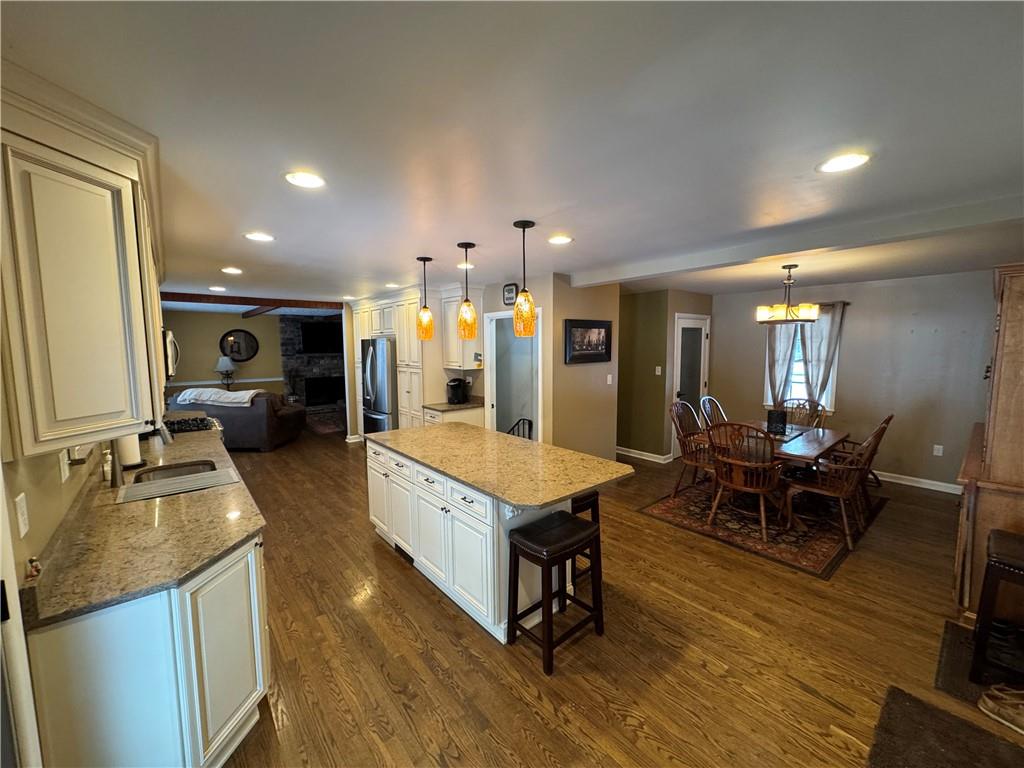 2072 Boyd School Road Wampum, PA 16157 - Photo 4 of 45 a large kitchen with lots of counter space and stainless steel appliances
