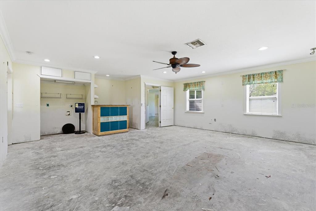 229 Stratford Road Englewood, FL 34223 - Photo 23 of 49 a view of a livingroom with a fireplace