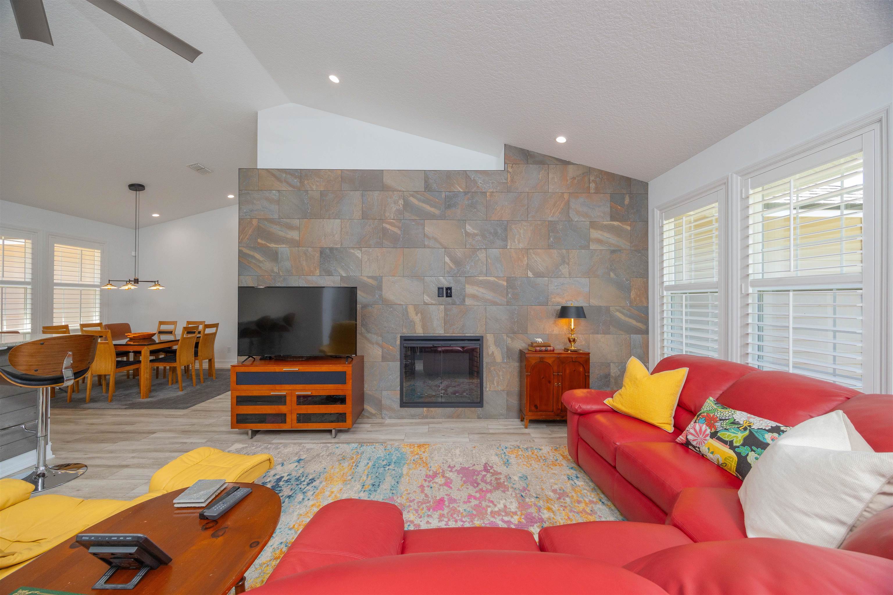 301 Graciela Circle St. Augustine, FL 32086 - Photo 13 of 84 a living room with furniture and a flat screen tv