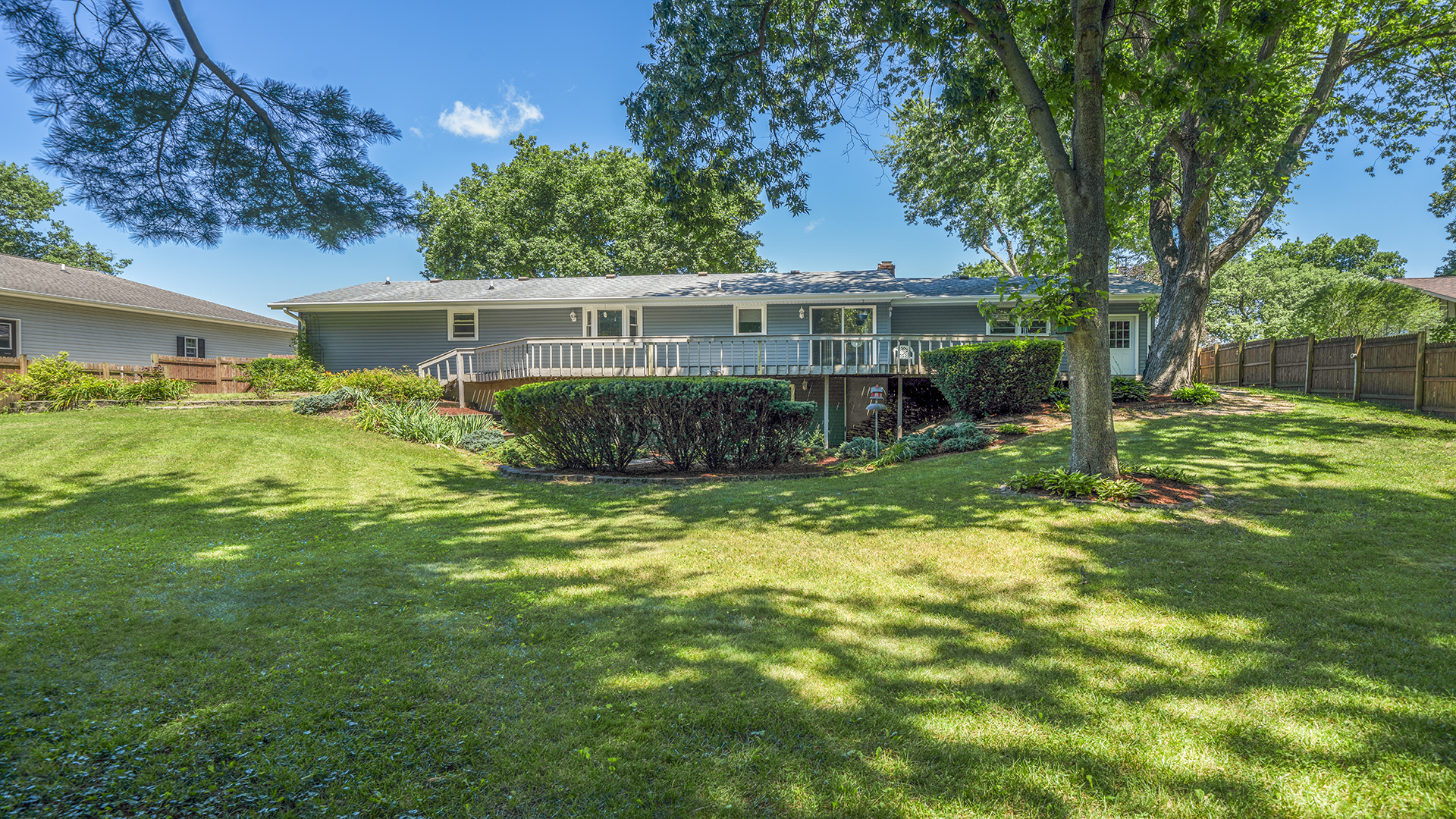 861 Riverside Drive Dixon, IL 61021 - Photo 30 of 33 a view of a house with a big yard plants and large trees