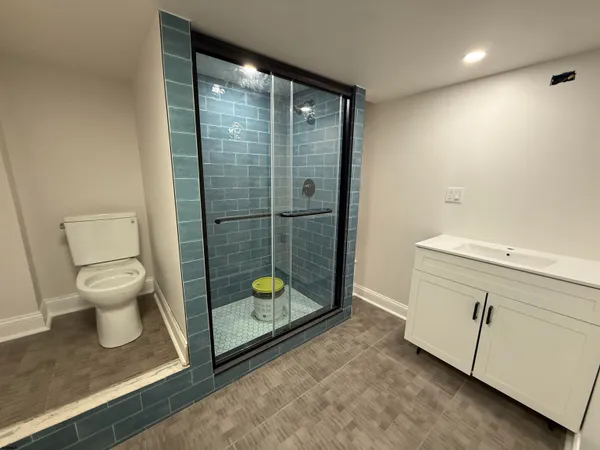 a view of a hallway with closet