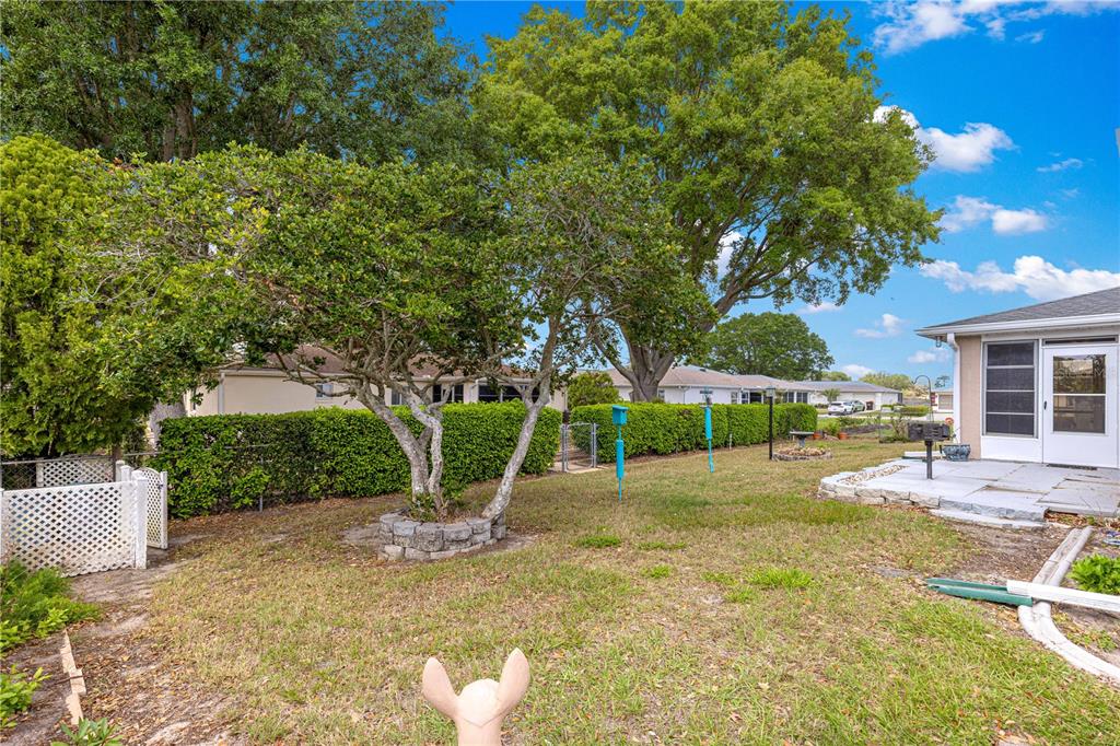 9840 Southwest 63rd Court Ocala, FL 34476 - Photo 32 of 49 a view of a backyard with a patio