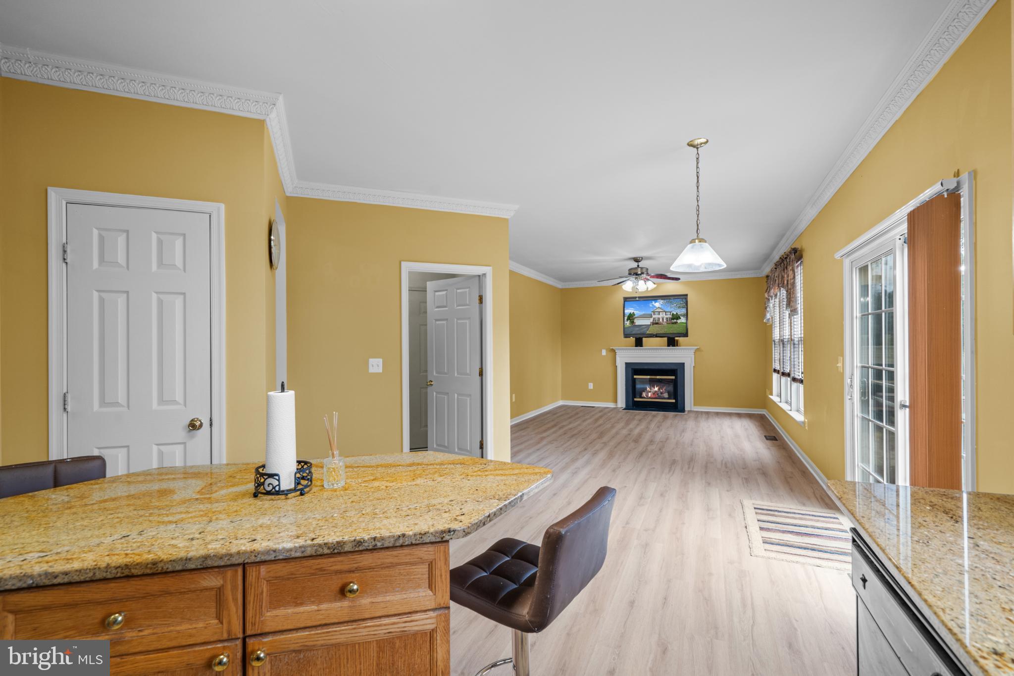 15381 Tina Lane Woodbridge, VA 22193 - Photo 12 of 32 a view of a kitchen cabinets and wooden floor