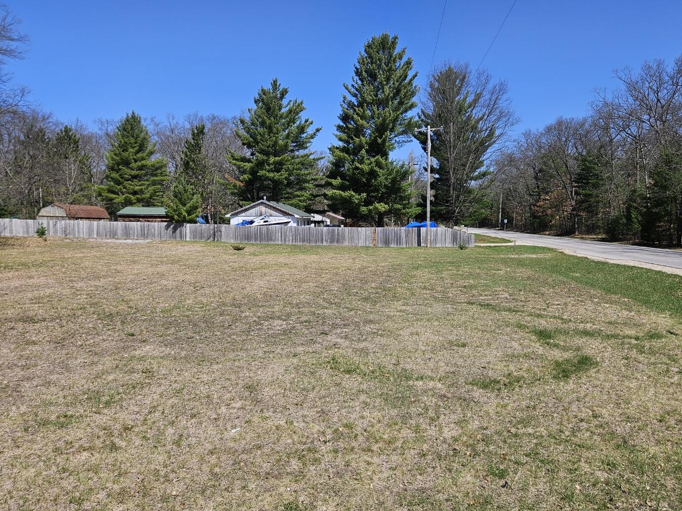 3976 Snyder Road Wellston, MI 49689 - Photo 6 of 9 Near Corner, Facing North