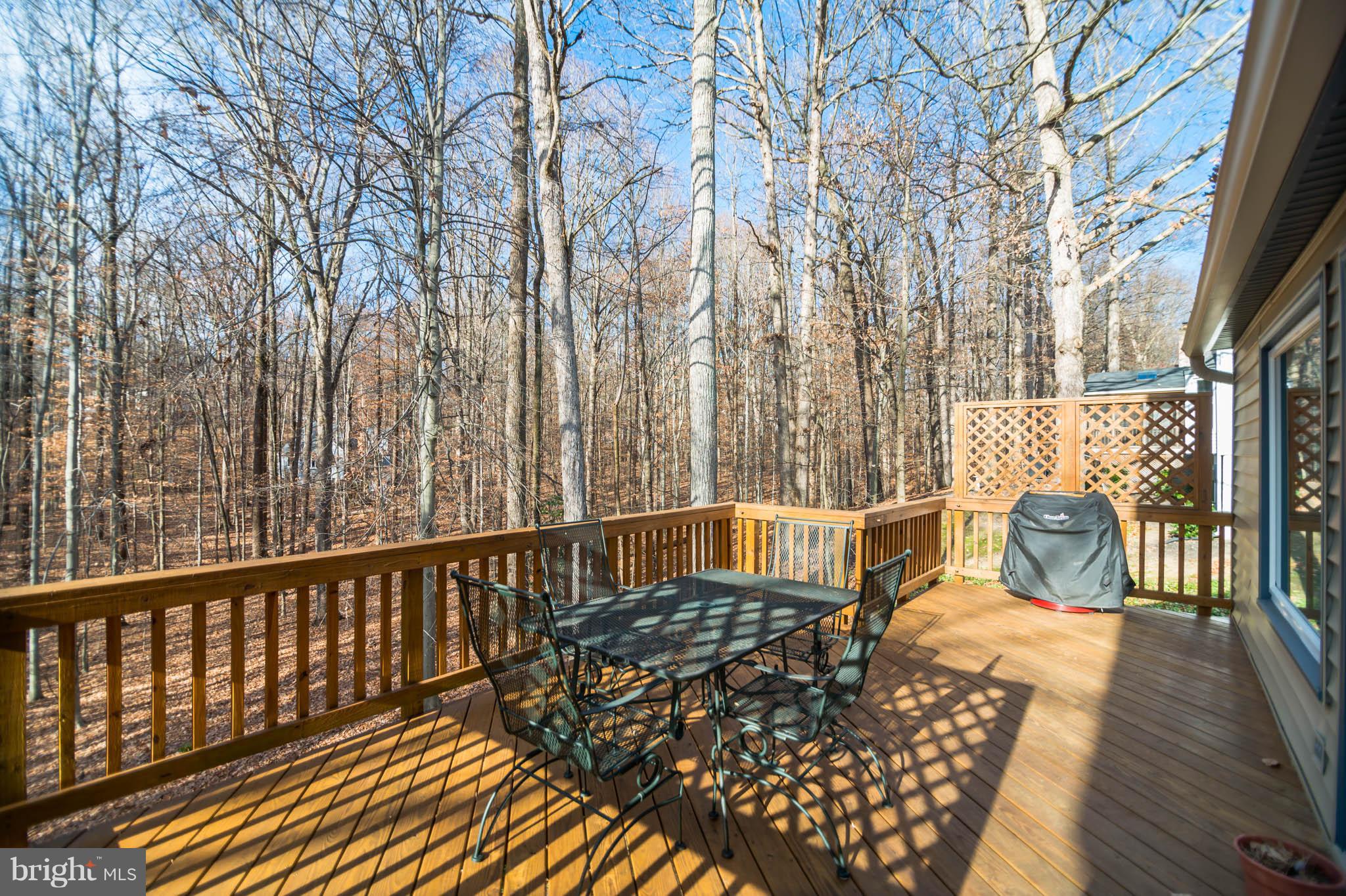 13016 Smoketown Road Woodbridge, VA 22192 - Photo 12 of 30 a view of balcony with wooden floor and outdoor seating