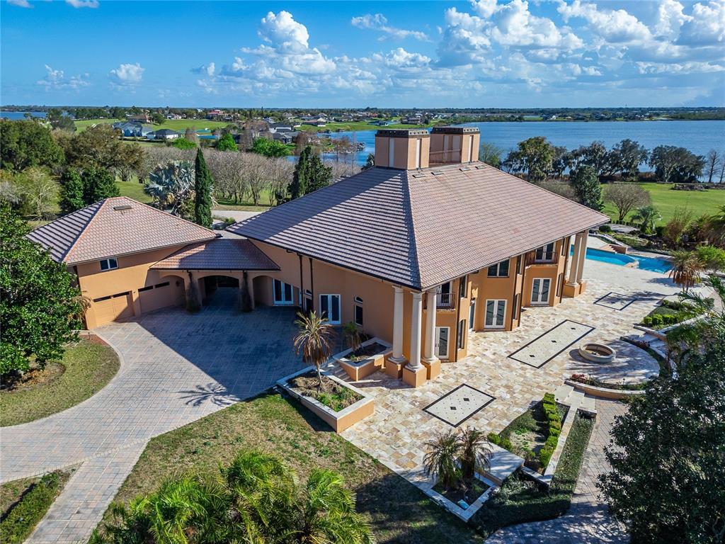 501 Adams Barn Road Auburndale, FL 33823 - Photo 10 of 95 an aerial view of a house with garden space and street view