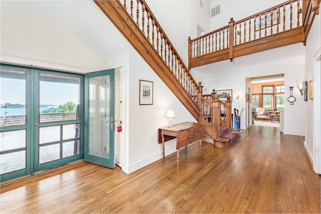 147 Beavertail Road Jamestown, RI 02835 - Photo 17 of 46 Outdoor access to grilling area with plumbed in propane line.