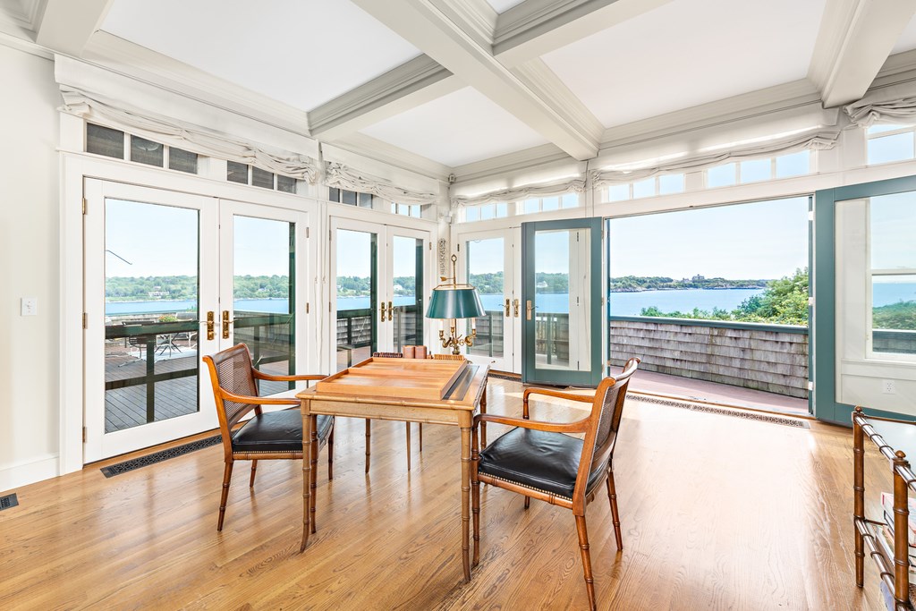 147 Beavertail Road Jamestown, RI 02835 - Photo 25 of 46 Views of Horsehead with 4 sets of French doors.