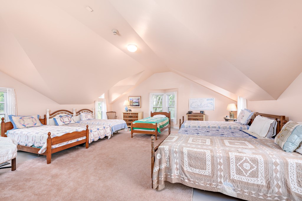 147 Beavertail Road Jamestown, RI 02835 - Photo 38 of 46 Bedroom above garage currently utilized as kids bunk room.